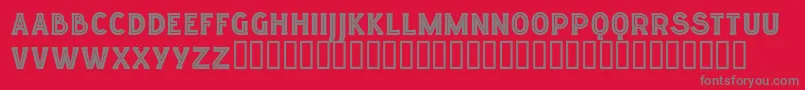Lgfelucidartitularesreg Font – Gray Fonts on Red Background