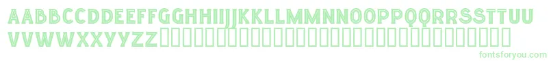 Lgfelucidartitularesreg Font – Green Fonts on White Background