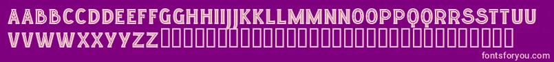 Lgfelucidartitularesreg Font – Pink Fonts on Purple Background