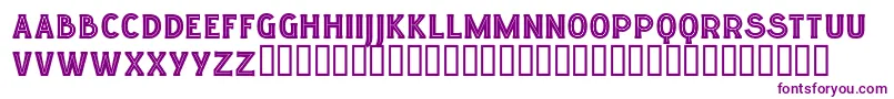 Lgfelucidartitularesreg-Schriftart – Violette Schriften auf weißem Hintergrund