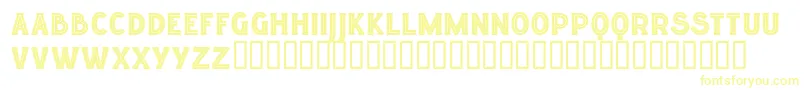 Lgfelucidartitularesreg Font – Yellow Fonts on White Background