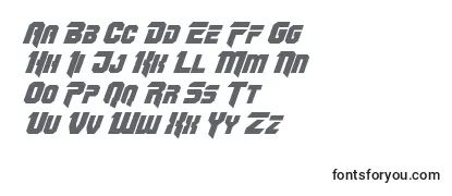 Review of the Omegaforceital11 Font
