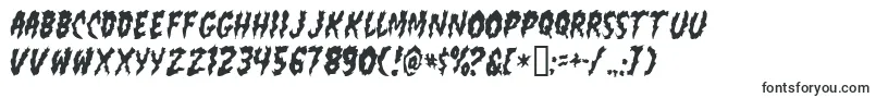 Flaminpo-Schriftart – Grunge-Schriften