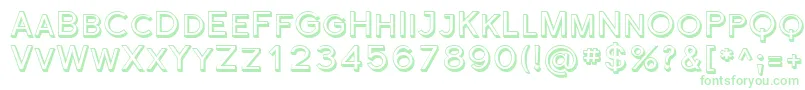 FlorencesansScShaded Font – Green Fonts