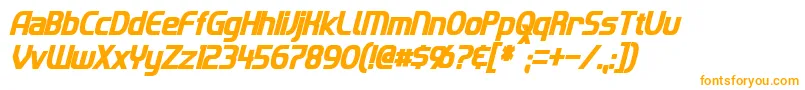 ImakiCondensedBoldItalic Font – Orange Fonts