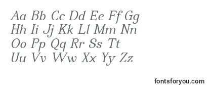 Review of the IrianisadfstdItalic Font