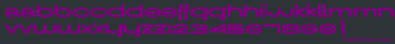 Jamiroquai Font – Purple Fonts on Black Background