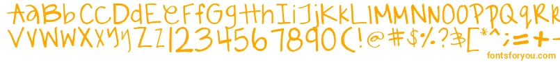 GabiieSHandwritting Font – Orange Fonts