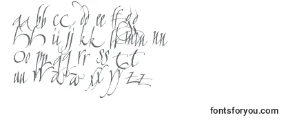 Schriftart CalligraphunkTrial