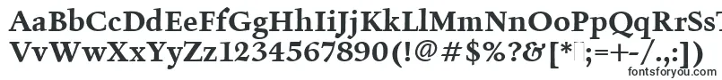 FiguralBoldPlain-fontti – Akriibiset fontit