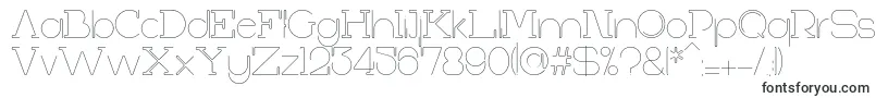 FirstShineThin-fontti – Fontit Google Chromelle