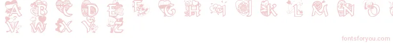 Valentinehearts-Schriftart – Rosa Schriften