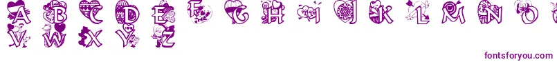 Valentinehearts Font – Purple Fonts