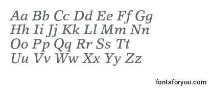 Обзор шрифта LinoletterstdMediumitalic