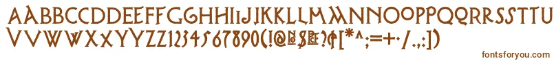 Possumsaltarenf Font – Brown Fonts