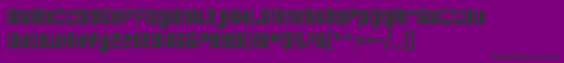 En savoir plus sur la police SfDecotechnoBold Police SfDecotechnoBold – polices noires sur fond violet