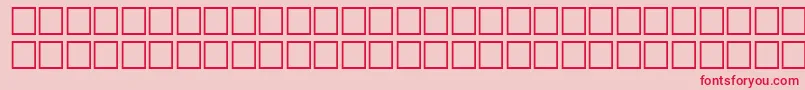 McsHor2SINormal2000フォントについての詳細 フォントMcsHor2SINormal2000 – ピンクの背景に赤い文字