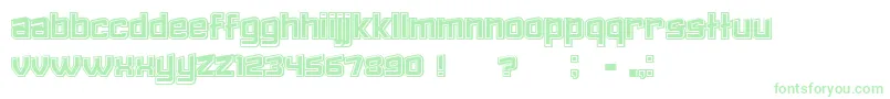 Failed3DFilled Font – Green Fonts