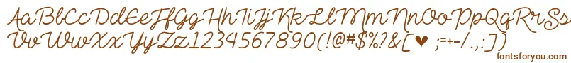 TheHeartMazeDemo Font – Brown Fonts