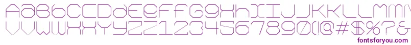 Kimono Font – Purple Fonts on White Background