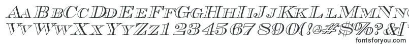 TriboutlinescapssskItalic-fontti – Alkavat T:lla olevat fontit