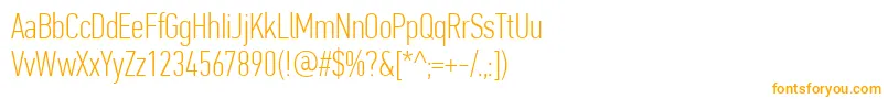 PfdintextcompproThin Font – Orange Fonts