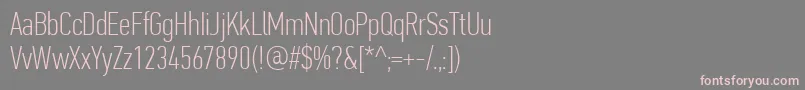 Más sobre la fuente PfdintextcompproThin fuente PfdintextcompproThin – Fuentes Rosadas Sobre Fondo Gris