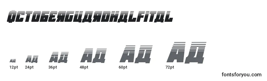 Octoberguardhalfital Font Sizes