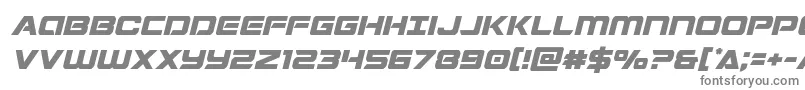 フォントStardustersemital – 白い背景に灰色の文字