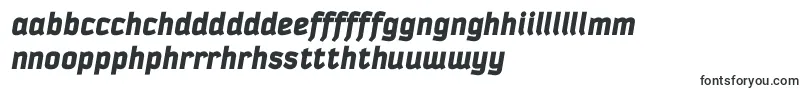 Шрифт KautivablackprocItalic – валлийские шрифты