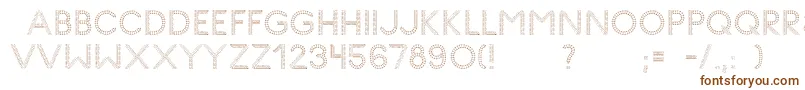 GlyphStitch Font – Brown Fonts