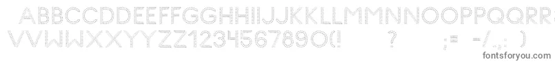 GlyphStitch Font – Gray Fonts