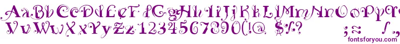 YedraPurpurea Font – Purple Fonts