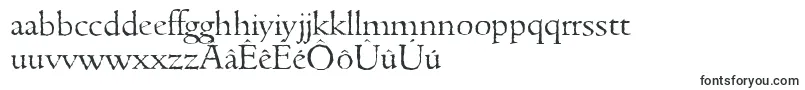 GouditaantiqueLightRegular-Schriftart – friesische Schriften