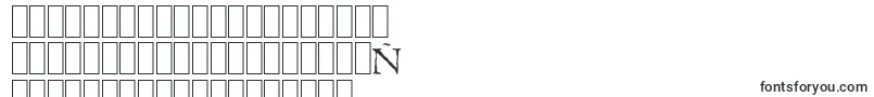 フォントGouditaantiqueLightRegular – セルビアのフォント