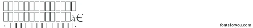 GouditaantiqueLightRegular-Schriftart – nepalesische Schriften