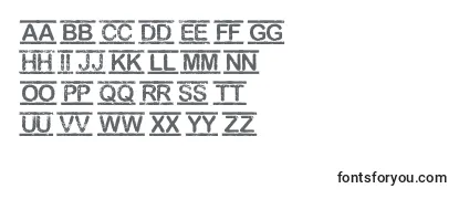 Review of the TopSecret Font