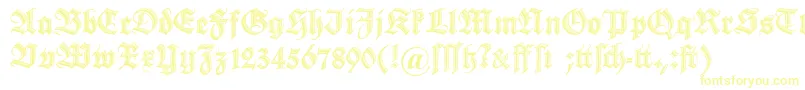 Dszierschrift Font – Yellow Fonts