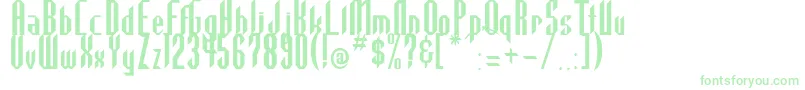 HighlanderRegular Font – Green Fonts