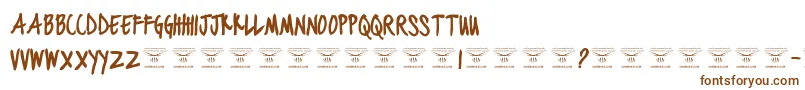 BlackjacketboysBold Font – Brown Fonts