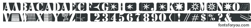 Stencilbricksmk-fontti – Alkavat S:lla olevat fontit