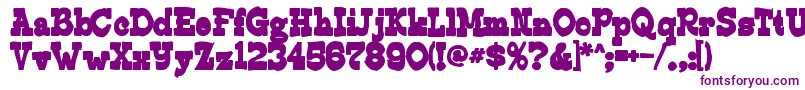 Edmundsink Font – Purple Fonts on White Background