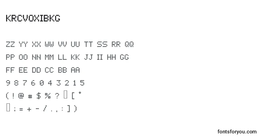 Pixelcrypt-fontti – aakkoset, numerot, erikoismerkit