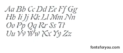 Review of the AuriolltstdItalic Font