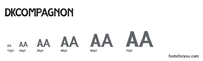 DkCompagnon Font Sizes