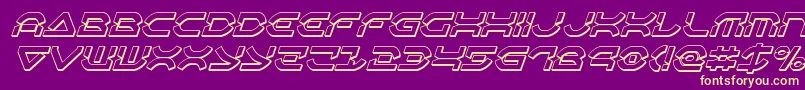 Lisätietoja Oberondeux3Dital-fontista Oberondeux3Dital-fontti – keltaiset fontit violetilla taustalla