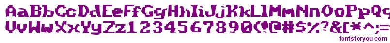フォントMethod – 紫色のフォント