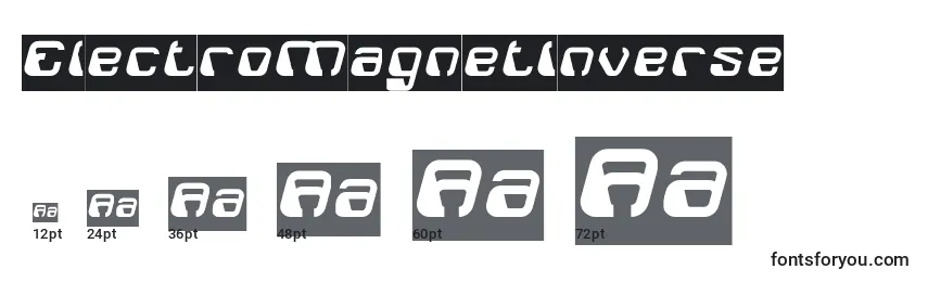 ElectroMagnetInverse Font Sizes