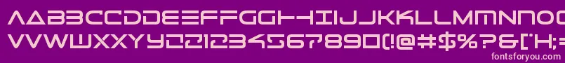 Telemarinesbold1 Font – Pink Fonts on Purple Background