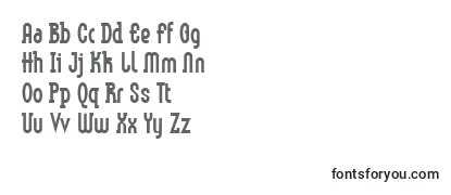 Schriftart LinotypemethodBold
